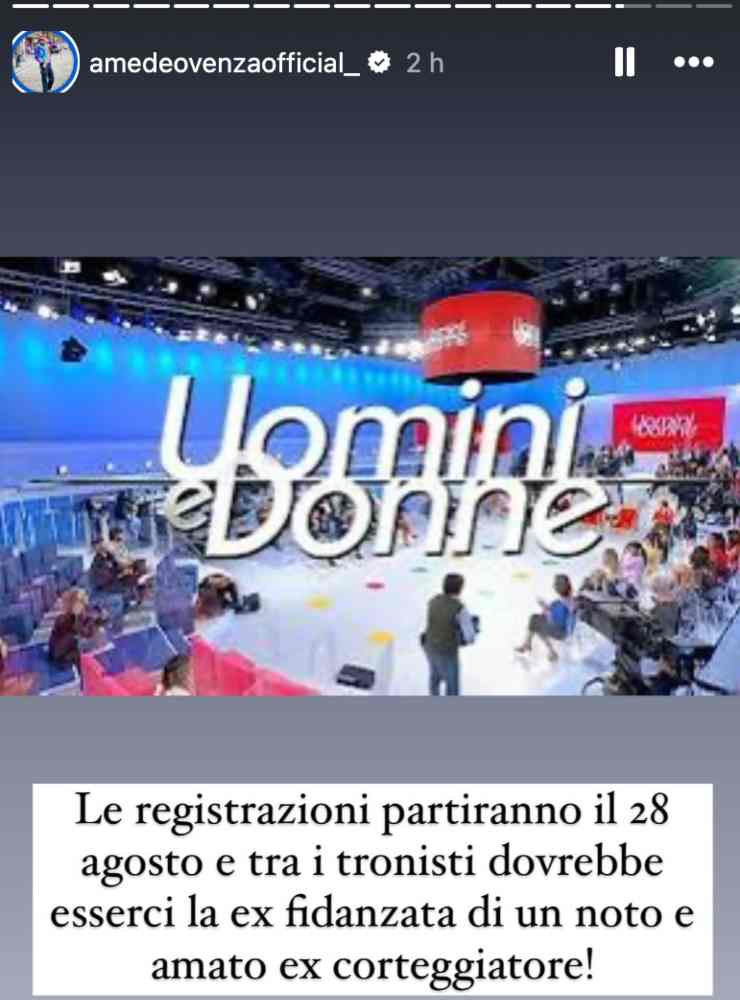 uomini e donne prima tronista