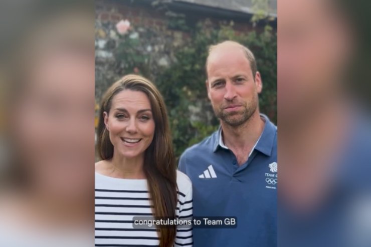 william kate olimpiadi video